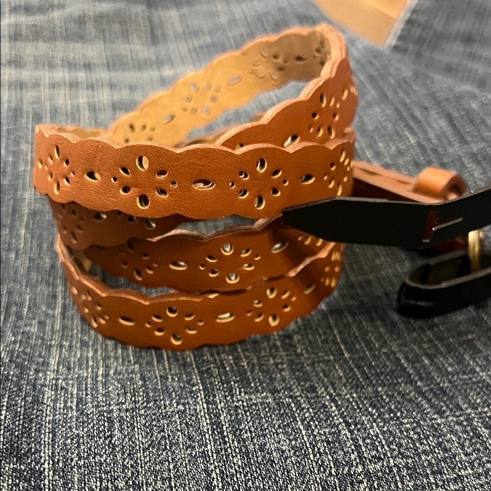 NWT Rampage Decorative Women's Brown Belt